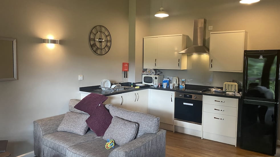 Inside interior of one of Whitemead's premier apartments
